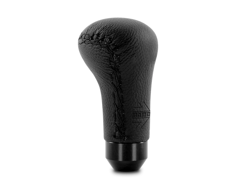 MOMO Anatomico Shift Knob with Black Leather and Stitching - Part ALBK1 - Image 1 of 1