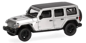 MICRO CITY - JEEP Wrangler 2017 argento - 1/87 - HER87MC000027 - Foto 1 di 6