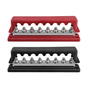 3/8 48V Terminals Block Bus Bar 600A Electrical Power Distribution Block Bus - Bild 1 von 10
