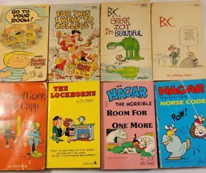 Lotto 15 tascabili vintage Dennis la minaccia Hagar BC Family Circus & altri fumetti - Foto 1 di 6
