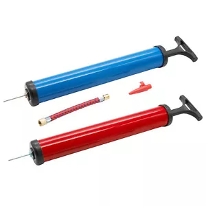 4tlg Ballpumpe Luftpumpe Fussballpumpe Handpumpe Ballnadeln Ventil Nadel Set - Bild 1 von 3