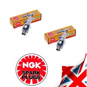 2x Honda NT 650 V Deauville CBS 2002 NGK Spark Plug Set - Picture 1 of 5