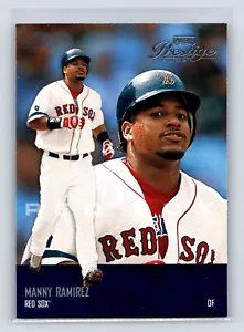 Manny Ramirez 2003 Playoff Prestige #15 Boston Red Sox 2-2 - Picture 1 of 2