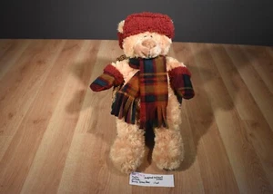 Hugfun St. Jude Brown Bear Tanner Beanbag Plush(310-2002) - Picture 1 of 6