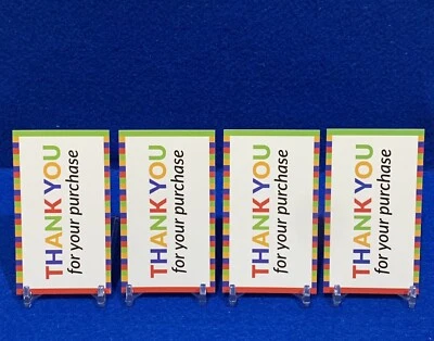 THANK YOU CARDS FOR SELLERS (LOT OF 4) - Image 1 of 4