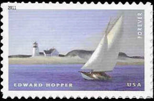 US #4558 MNH 2011 Edward Hopper Long Leg - Image 1 of 1
