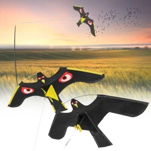 Flying Kite Garden Scarecrow Decors Hawk Birds Scare Repellent Display Ornaments - Picture 1 of 12