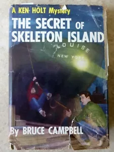 Ken Holt #1, Secret of Skeleton Island, Bruce Campbell, DJ, 1. Auflage, selten - Bild 1 von 6