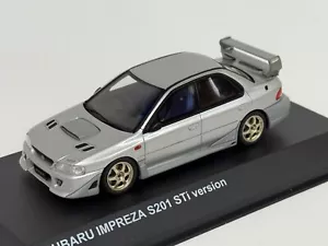 1/43 Kyosho Subaru Impreza S201 STi Version in Silver KSR43117S - Picture 1 of 8