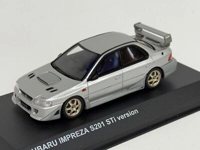 1/43 Kyosho Subaru Impreza S201 STi Version In Argento KSR43117S - Immagine 1 di 4