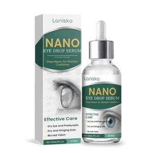 Gotas lubricantes para ojos 30 ml calmantes confort hidratantes ojos secos alergia nuevas - Imagen 1 de 14