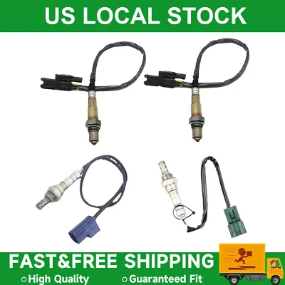 4pcs O2 Oxygen 02 Sensor for 2005-2006 Nissan Frontier 4.0L Upstream Downstream - Image 1 of 4