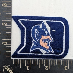 Vintage Duke Blue Devils Patch – Embroidered Felt NCAA College Logo D Applique - Picture 1 of 2
