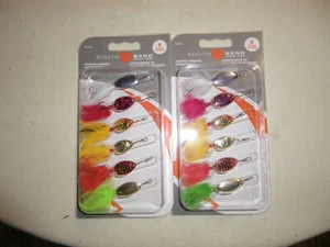 2)Packs South Bend Crappie Spinner Assortments 6 Spinners Each Pack - Picture 1 of 3
