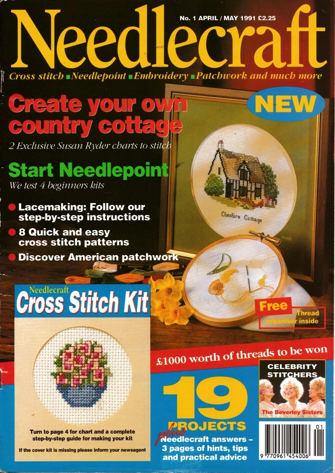 NEEDLECRAFT Magazine - Issue No 1 April/May 1991 - Image 1 of 1