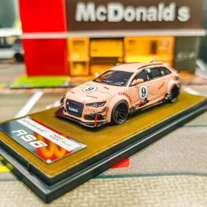 1/64 RS6 2NCS Wagon Pink Avant Racing Sports Resin Model Car Toy Gift Collection - Picture 1 of 9