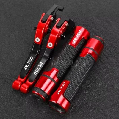 PARA SUZUKI GSXR750 GSX-R 750 1996-2017 Palanca de embrague de freno Manillar Manillar Manijas de agarre Foto 1 de 4