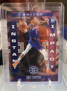 Illusions 2021 baloncesto impacto instantáneo Obi Toppin RC #2 New York Knicks - Imagen 1 de 2