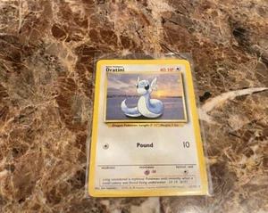 Pokémon TCG Dratini Base Set 26/102 Regular Unlimited Uncommon Card LP - Picture 1 of 1