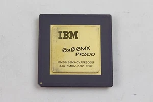Socket 7 Processor - IBM 6x86MX PR300 cpu VINTAGE UNTESTED - Picture 1 of 5