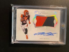 2018 Flawless JOE MIXON Patch Auto 12/20 Sooners Bengals-Dirty Patch Game Used