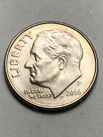 2016 (P)  US Roosevelt Dime Circulated”FREE SHIPPING" fill your album Lot U370 Cover