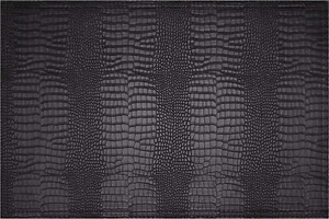 Faux Leather Hardboard Placemats, Set of 6 PU Table Mats, Easy to Clean, Heat & - Picture 1 of 7