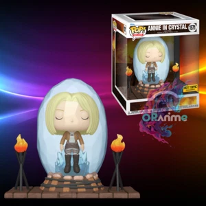 Funko POP! Attack on Titan Final Season - Annie in Crystal #1571 HOT TOPIC - Picture 1 of 3