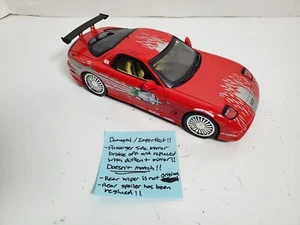 Dañado - Racing Champions 1993 Mazda RX-7 Rápido y Furioso 1:18 LEER - Imagen 1 de 19