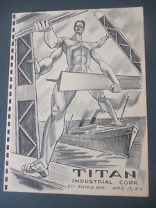 Litografía original REMO BRAMANTI para Titan Industrial Corp/Artist’s Equity Ball 1957 - Imagen 1 de 2