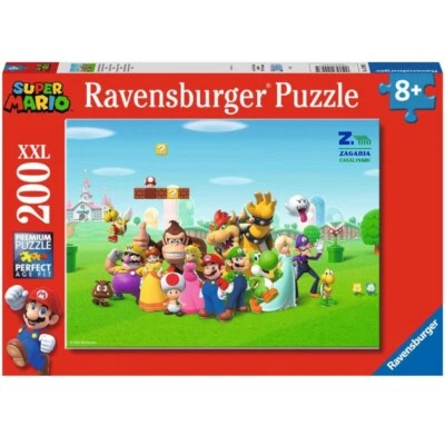 PUZZLE SUPER MARIO 200 PZ LE AVVENTURE DI SUPER MARIO +8 ANNI RAVENSBURGER - Immagine 1 di 2