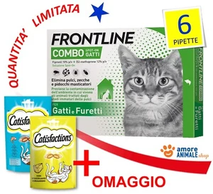 Frontline Combo Gatto (+PS) 6 pipette - Antiparassitario per Gatti - Foto 1 di 1