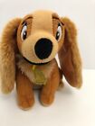 Just Play Disney Lady And The Tramp Stuffed Plush Cocker Spaniel Puppy Dog 6in 