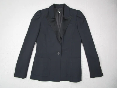 A.L.C. x Barneys New York куртка женщин 6 черный 1 кнопка шерстяная смесь блейзер - Изображение 1 из 4