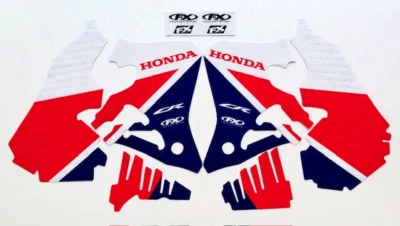 Заводской графический комплект Effex SR3 для Honda CR 250 CR250 95 96 саванов бак НОВЫЙ - Изображение 1 из 2