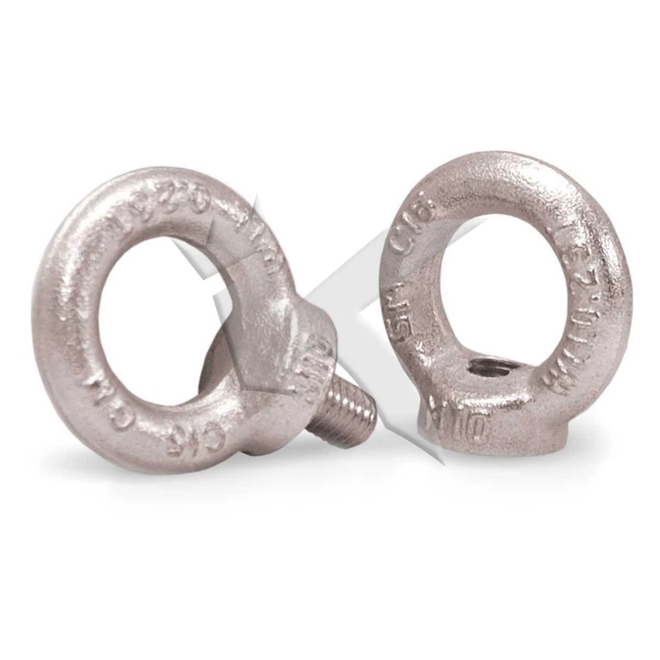 Ringschrauben Ringmuttern verzinkt Ringschraube Ringmutter M6 M8 M10 M12 - Bild 1 von 1