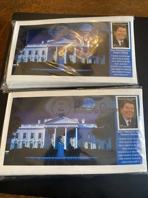 Lot Of 48 Ronald Reagan White House First Day Of Issue 2005 Simi Valley CA - Image 1 of 4