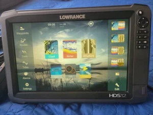 Lowrance HDS 12 Gen 3 W/ Structure Scan Transducer - Picture 1 of 9