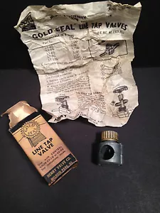 Henry Valve Co. GOLD SEAL Line Tap Valve LT-10G (PP 19-180) U.S.A. MADE NOS NIB - Picture 1 of 9
