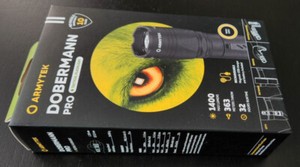 Armytek Doberman Pro LED Flashlight 1400 Lumens Warm XHP35 HI 21700 Magnetic