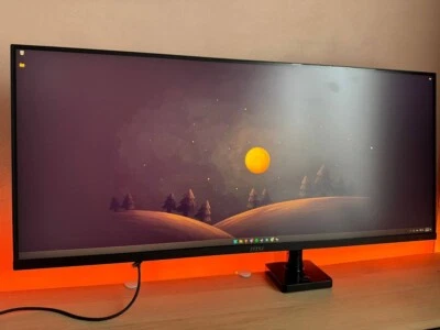 MSI MAG401QR LED-Monitor, Flat, 102 cm (40"), 3.440 x 1.440 Pixel UWQHD, 1 ms - Bild 1 von 4