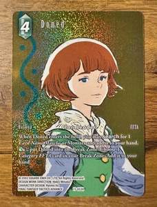 Final Fantasy TCG Opus 11 XI - Doned 11-053H Full Art *FOIL* Trading Card - Picture 1 of 2