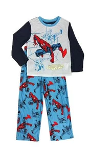 Spider-Man Boy's Superhero Spider-Man Poly Flannel Pajama Set - Picture 1 of 9