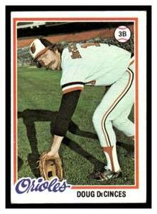 1978 Topps #9 Doug DeCinces - Baltimore Orioles