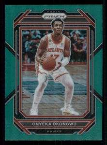 2022-23 Panini Prizm Prizms Green #163 Onyeka Okongwu - Picture 1 of 2