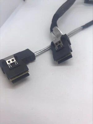 Dell Fujitsu IBM SAS SATA RAID Multilane I/O Control Panel VARIOUS CABLES - Image 1 of 4