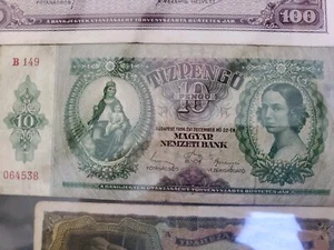 Banconota Ungheria 10 Pengö 1936 - Foto 1 di 2