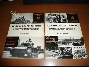 LE ARMI DEL TERZO REICH PANZERKAMPFWAGEN III FULVIO MIGLIA 2 VOLL 1974 CARRI - Picture 1 of 12