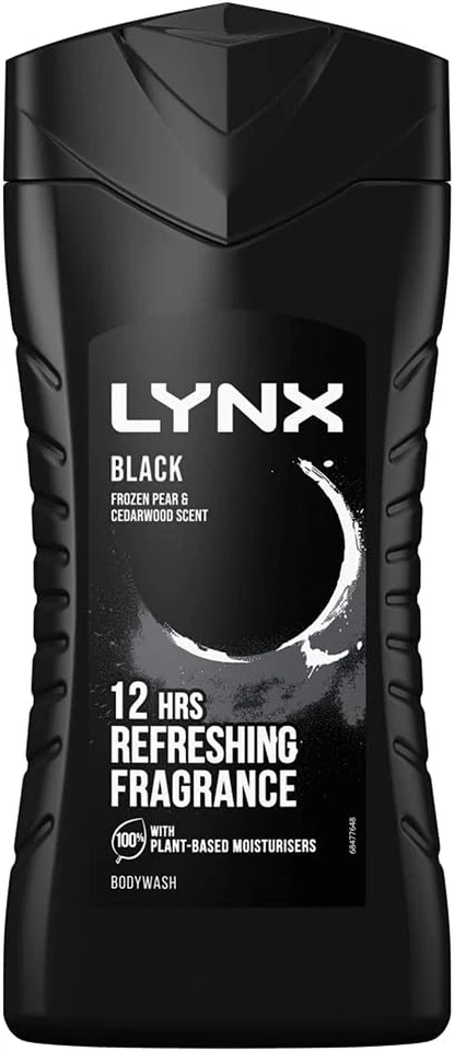UNILEVER UK Lynx Shower Gel Black 225Ml