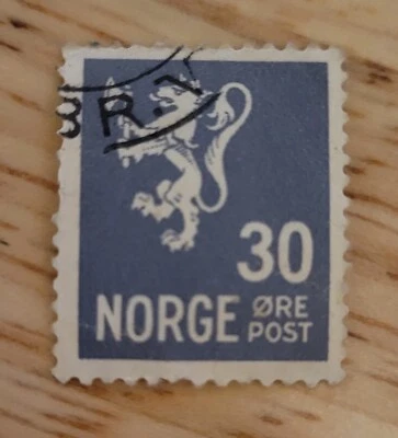 Sello de 30 minerales Noruega-Norge 1936 Foto 1 de 2